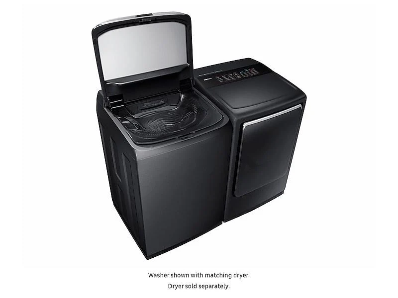 Samsung WA54M8750AV 5.4 cu. ft. Top Load Smart Washer with Integrated Touch Controls and activewash™ in Black Stainless Steel - Image 6