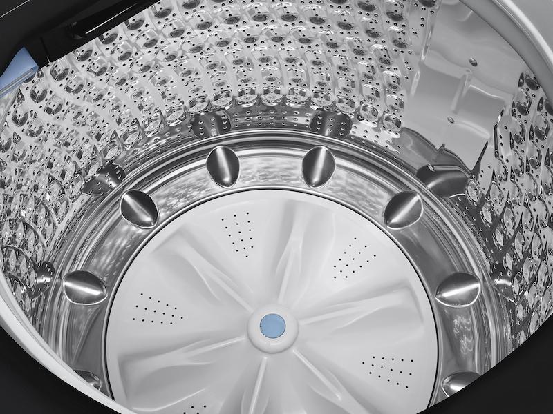 Samsung WA55CG7100AVUS 5.5 cu. ft. Extra-Large Capacity Smart Top Load Washer with Super Speed Wash in Brushed Black - Image 10