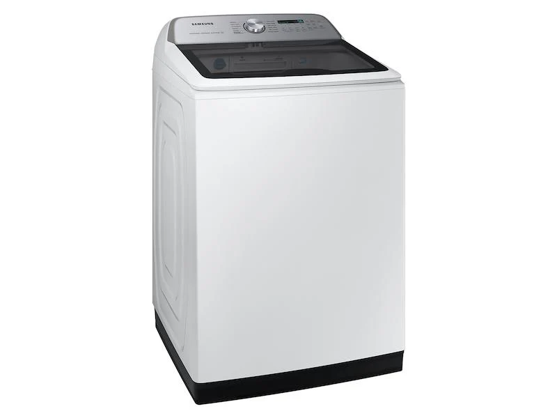 Samsung WA55CG7100AWUS 5.5 cu. ft. Extra-Large Capacity Smart Top Load Washer with Super Speed Wash in White - Image 4