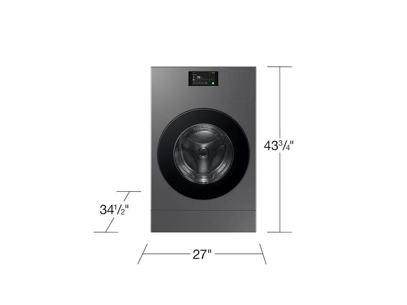 Samsung WD53DBA900HZ Bespoke AI Laundry Combo - Image 3