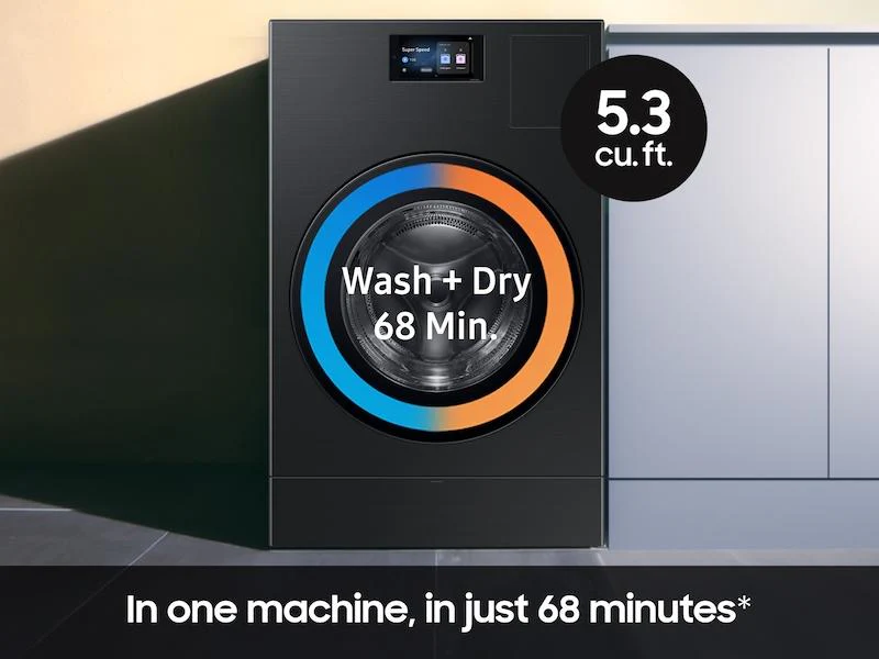 Samsung WD90F53AVB Bespoke AI All-in-One Combo - Image 6