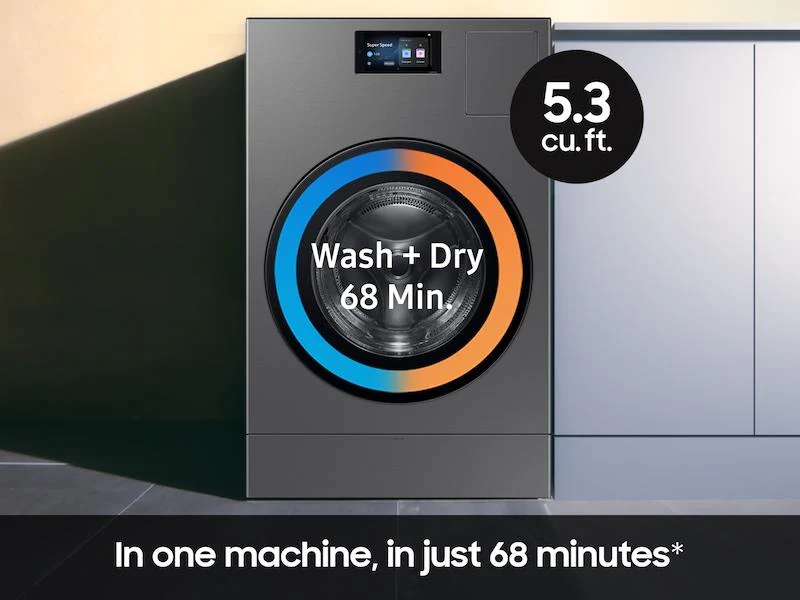 Samsung WD90F53AVS Bespoke AI All-in-One Combo - Image 6