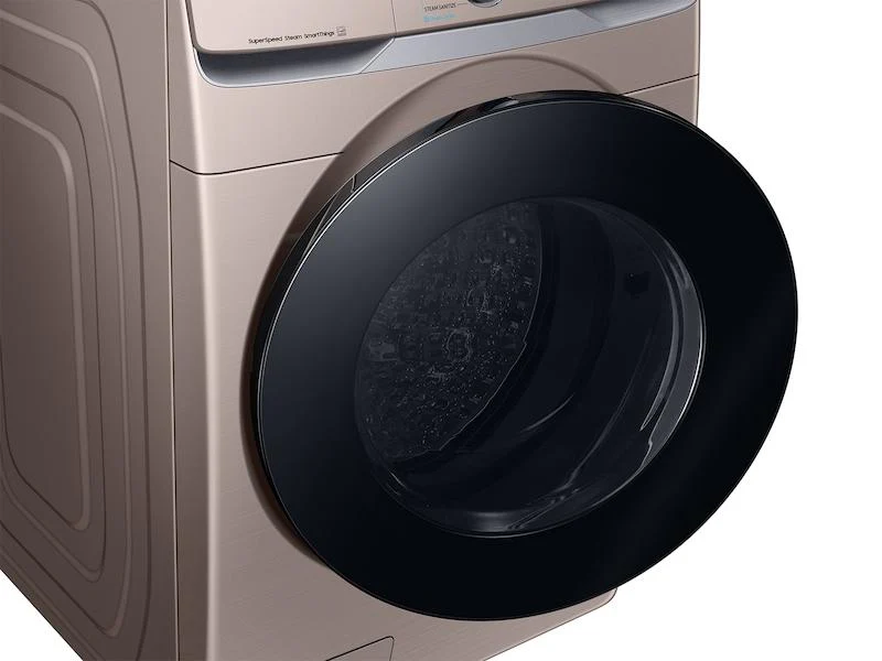 Samsung 4.5 cu. ft. Large Capacity Smart Front Load Washer with Super Speed Wash - Champagne - Image 11