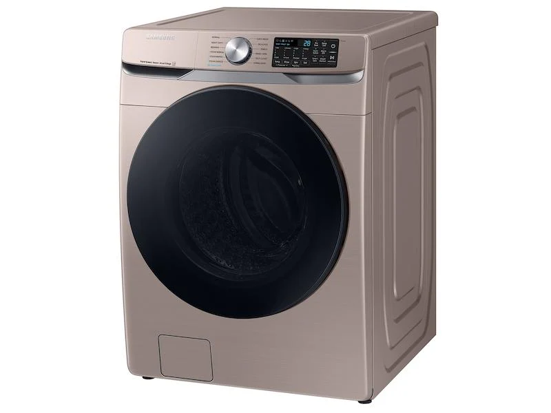 Samsung 4.5 cu. ft. Large Capacity Smart Front Load Washer with Super Speed Wash - Champagne - Image 5