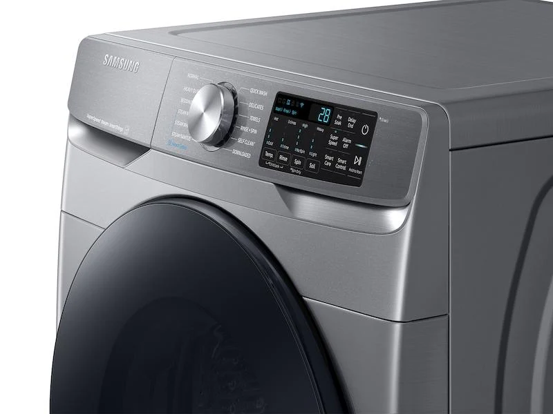 Samsung WF45B6300AP 4.5 cu. ft. Large Capacity Smart Front Load Washer with Super Speed Wash in Platinum - Image 9