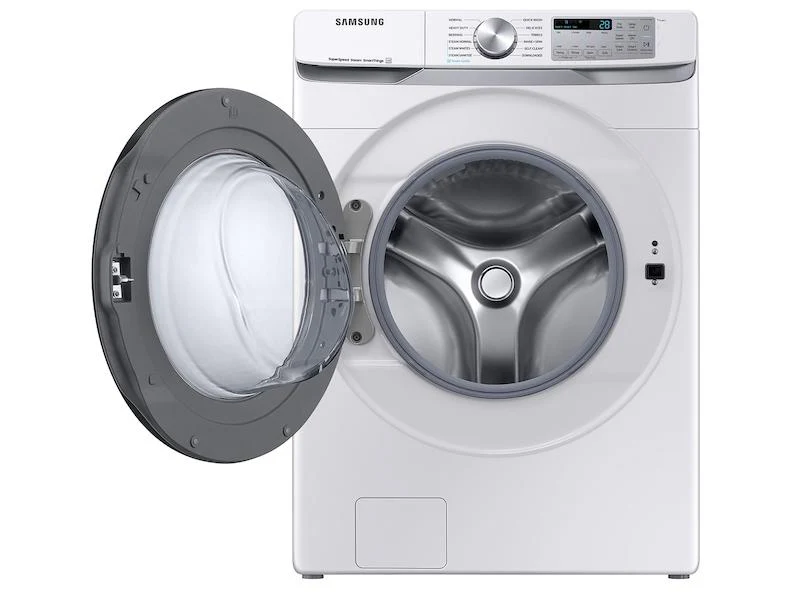 Samsung WF45B6300AW 4.5 cu. ft. Large Capacity Smart Front Load Washer with Super Speed Wash in White - Image 12
