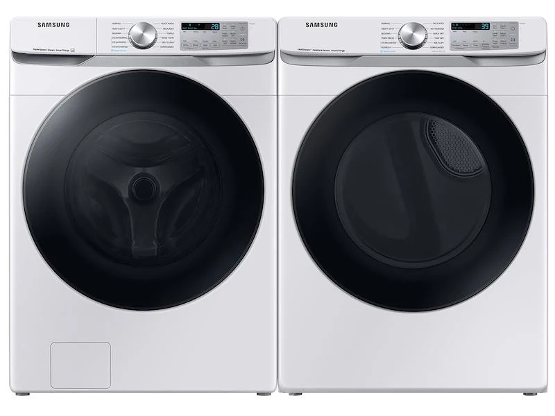 Samsung WF45B6300AW 4.5 cu. ft. Large Capacity Smart Front Load Washer with Super Speed Wash in White - Image 7