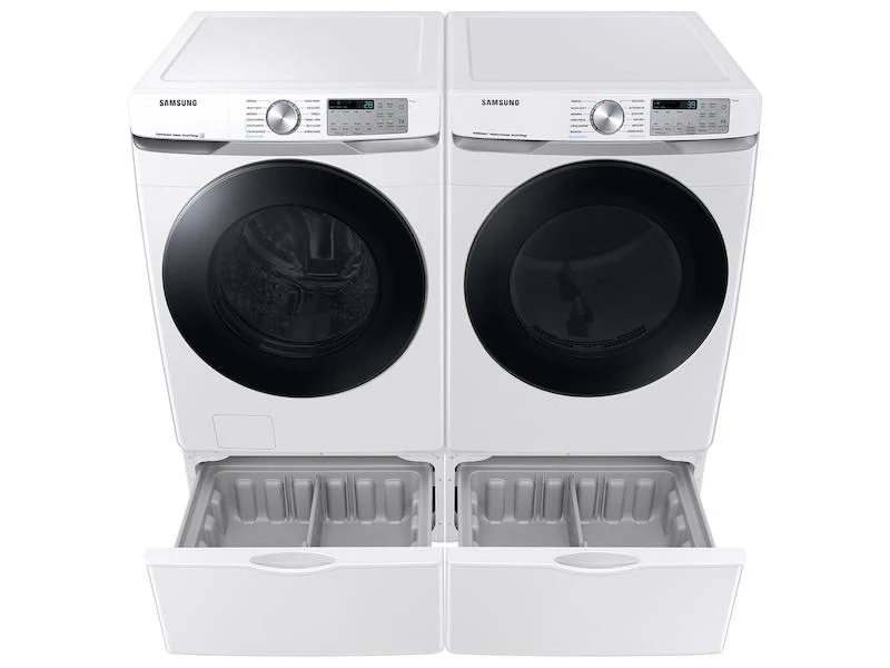 Samsung WF45B6300AW 4.5 cu. ft. Large Capacity Smart Front Load Washer with Super Speed Wash in White - Image 9