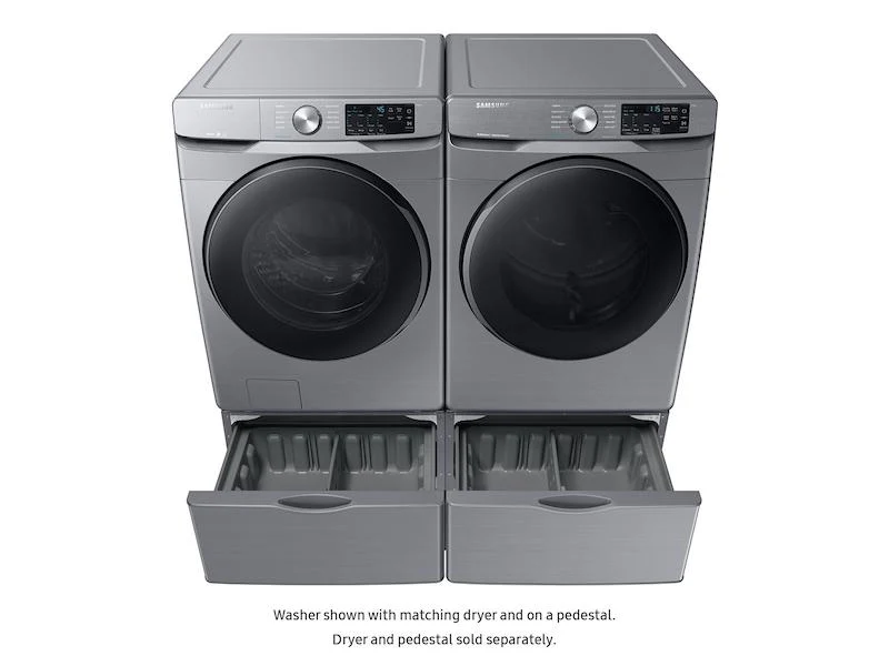 Samsung 4.5 cu. ft. Front Load Washer with Steam in Platinum - Image 8