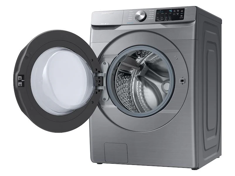 Samsung 4.5 cu. ft. Front Load Washer with Steam in Platinum - Image 9