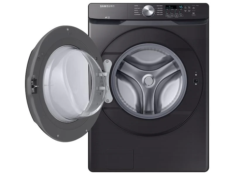 Samsung WF45T6000AV 4.5 cu. ft. Front Load Washer with Vibration Reduction Technology+ in Brushed Black - Image 11