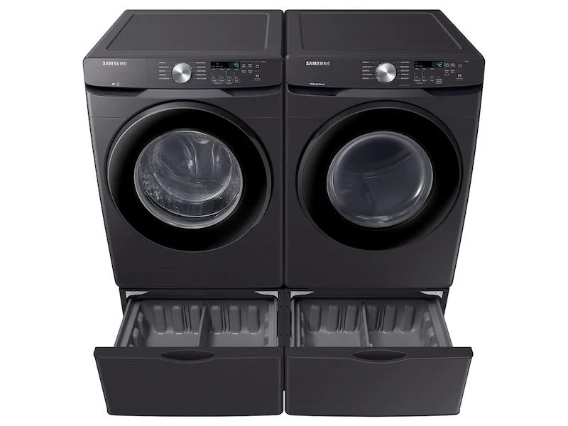 Samsung WF45T6000AV 4.5 cu. ft. Front Load Washer with Vibration Reduction Technology+ in Brushed Black - Image 8