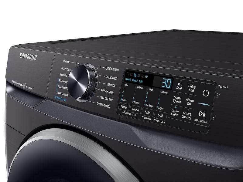 5.0 cu. ft. Extra-Large Capacity Smart Front Load Washer with Super Speed Wash in Brushed Black - Image 10