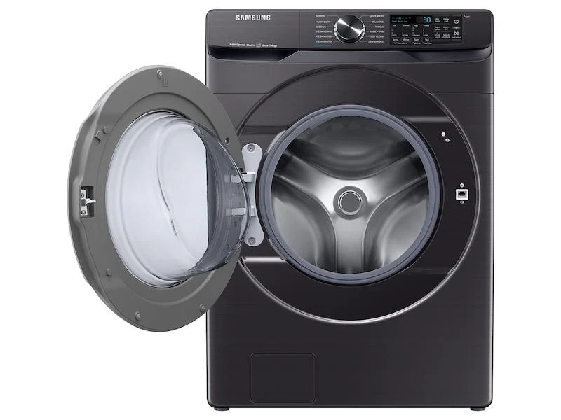 5.0 cu. ft. Extra-Large Capacity Smart Front Load Washer with Super Speed Wash in Brushed Black - Image 11