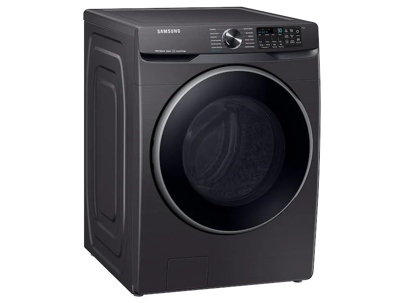5.0 cu. ft. Extra-Large Capacity Smart Front Load Washer with Super Speed Wash in Brushed Black - Image 4