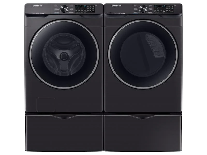 5.0 cu. ft. Extra-Large Capacity Smart Front Load Washer with Super Speed Wash in Brushed Black - Image 8
