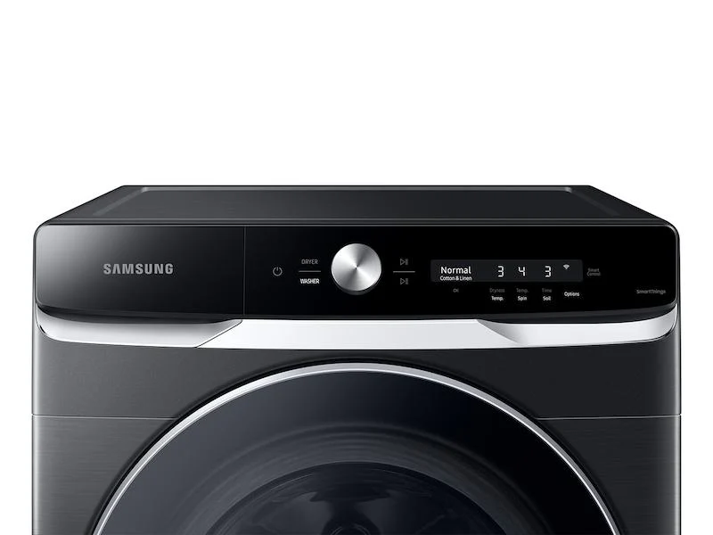 5.0 cu. ft. Extra-Large Capacity Smart Dial Front Load Washer with OptiWash™ in Brushed Black - Image 3
