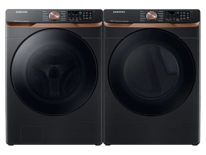 Samsung WF50BG8300AVUS 5.0 cu. ft. Extra Large Capacity Smart Front Load Washer with Super Speed Wash and Steam in Brushed Black - Image 4