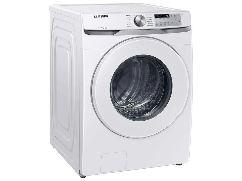 Samsung WF51CG8000AW 5.1 cu. ft. Extra-Large Capacity Smart Front Load Washer with Vibration Reduction Technology+ in White - Image 4