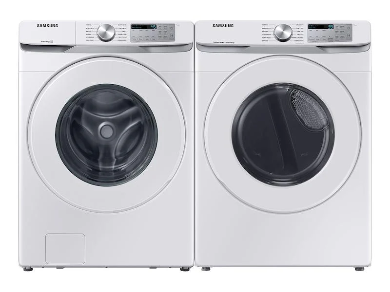 Samsung WF51CG8000AW 5.1 cu. ft. Extra-Large Capacity Smart Front Load Washer with Vibration Reduction Technology+ in White - Image 6