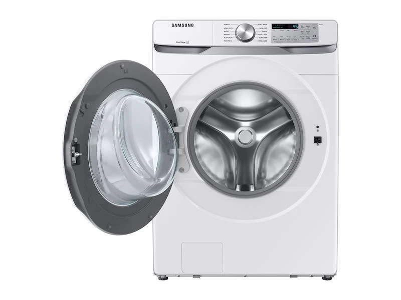 Samsung WF51CG8000AW 5.1 cu. ft. Extra-Large Capacity Smart Front Load Washer with Vibration Reduction Technology+ in White - Image 7