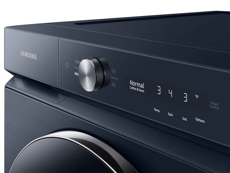 Samsung WF53BB8900ADUS Bespoke 5.3 cu. ft. Ultra Capacity Front Load Washer with AI OptiWash™ and Auto Dispense in Brushed Navy - Image 11