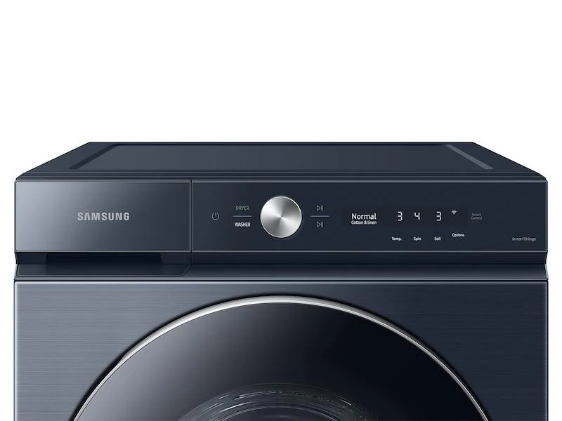 Samsung WF53BB8900ADUS Bespoke 5.3 cu. ft. Ultra Capacity Front Load Washer with AI OptiWash™ and Auto Dispense in Brushed Navy - Image 3