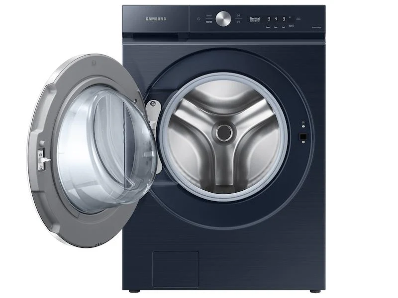 Samsung WF53BB8900ADUS Bespoke 5.3 cu. ft. Ultra Capacity Front Load Washer with AI OptiWash™ and Auto Dispense in Brushed Navy - Image 5