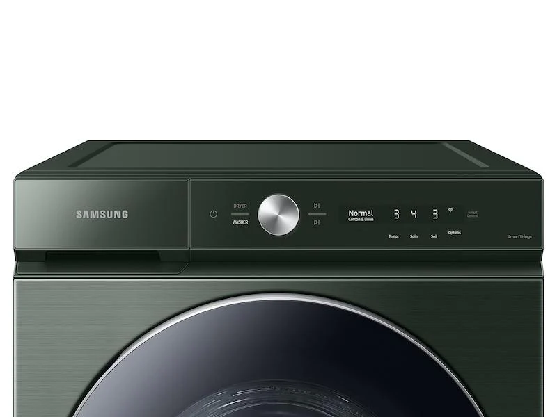 Samsung WF53BB8900AGUS Bespoke 5.3 cu. ft. Ultra Capacity Front Load Washer with AI OptiWash™ and Auto Dispense in Forest Green - Image 3