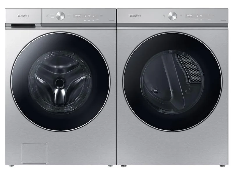 Samsung WF53BB8900ATUS Bespoke 5.3 cu. ft. Ultra Capacity Front Load Washer with AI OptiWash™ and Auto Dispense in Silver Steel - Image 6