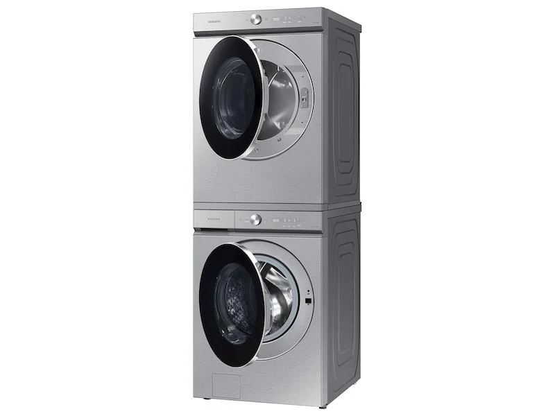 Samsung WF53BB8900ATUS Bespoke 5.3 cu. ft. Ultra Capacity Front Load Washer with AI OptiWash™ and Auto Dispense in Silver Steel - Image 9