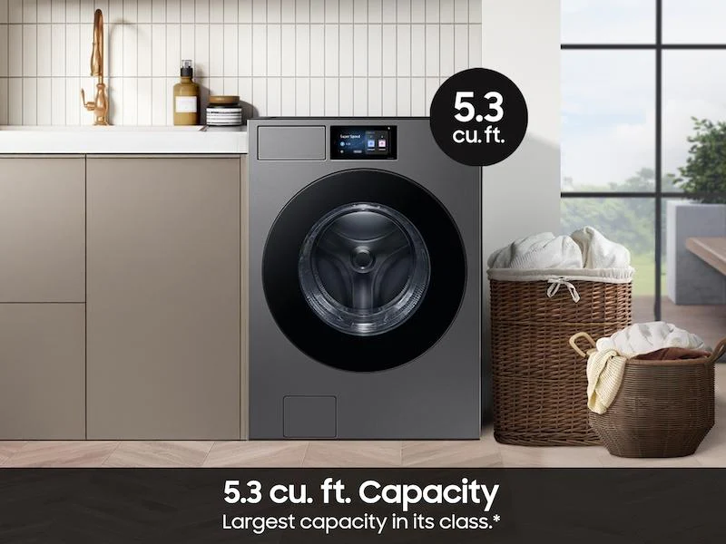 Samsung WF90F53ADS Bespoke AI Front Load Washer - Image 6