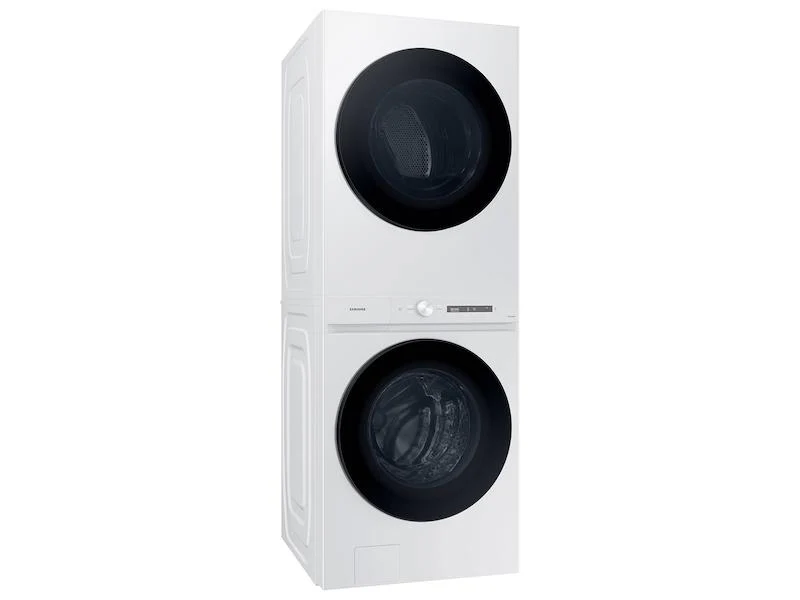Samsung WH46DBH100EW Bespoke 4.6 cu. ft. AI Laundry Hub™ Large Capacity Single Unit Washer with Steam Wash and 7.6 cu. ft. Electric Dryer in White - Image 6