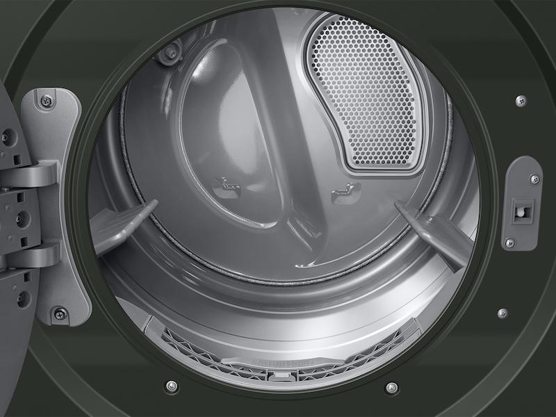 Samsung WH53DBH700EF Bespoke 5.3 cu. ft. AI Laundry Hub™ Ultra Capacity Single Unit Washer with AI OptiWash™ and 7.6 cu. ft. Electric Dryer in Satin Green - Image 11