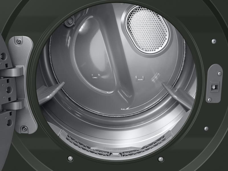 Samsung WH53DBH700GF Bespoke 5.3 cu. ft. AI Laundry Hub™ Ultra Capacity Single Unit Washer with AI OptiWash™ and 7.6 cu. ft. Gas Dryer in Satin Green - Image 11
