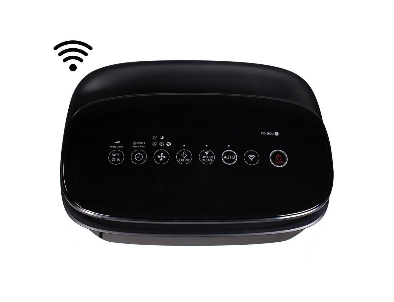 FXJ80UW Sharp Smart Plasmacluster Ion Air Purifier with True HEPA for Extra Large Rooms - Image 9