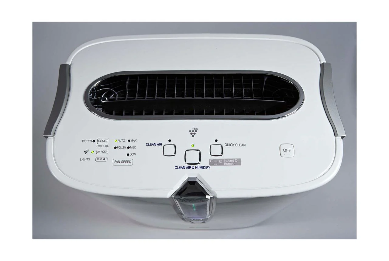 KC860U Sharp Plasmacluster Ion Air Purifier with True HEPA + Humidifier for Large Rooms - Image 5