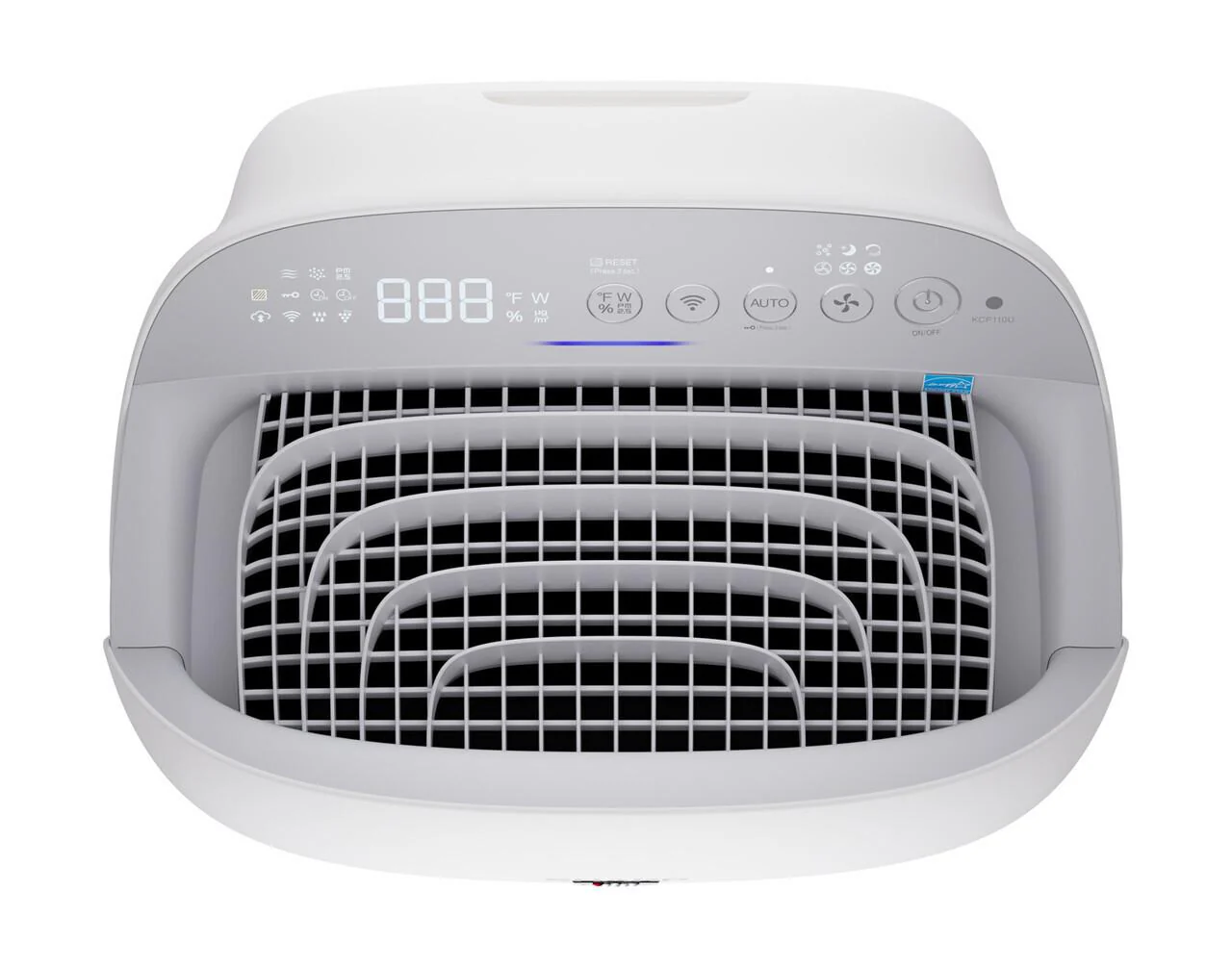 KCP110UW Sharp Smart Plasmacluster Ion Air Purifier with True HEPA + Humidifier for Extra Large Rooms - Image 8