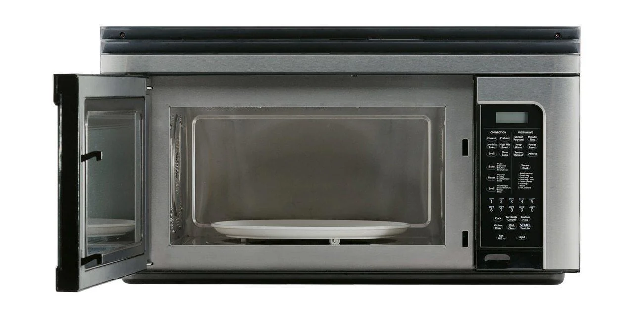 Sharp R1881LSY 1.1 cu. ft. 850W Sharp Stainless Steel Convection Over-the-Range Microwave Oven - Image 5