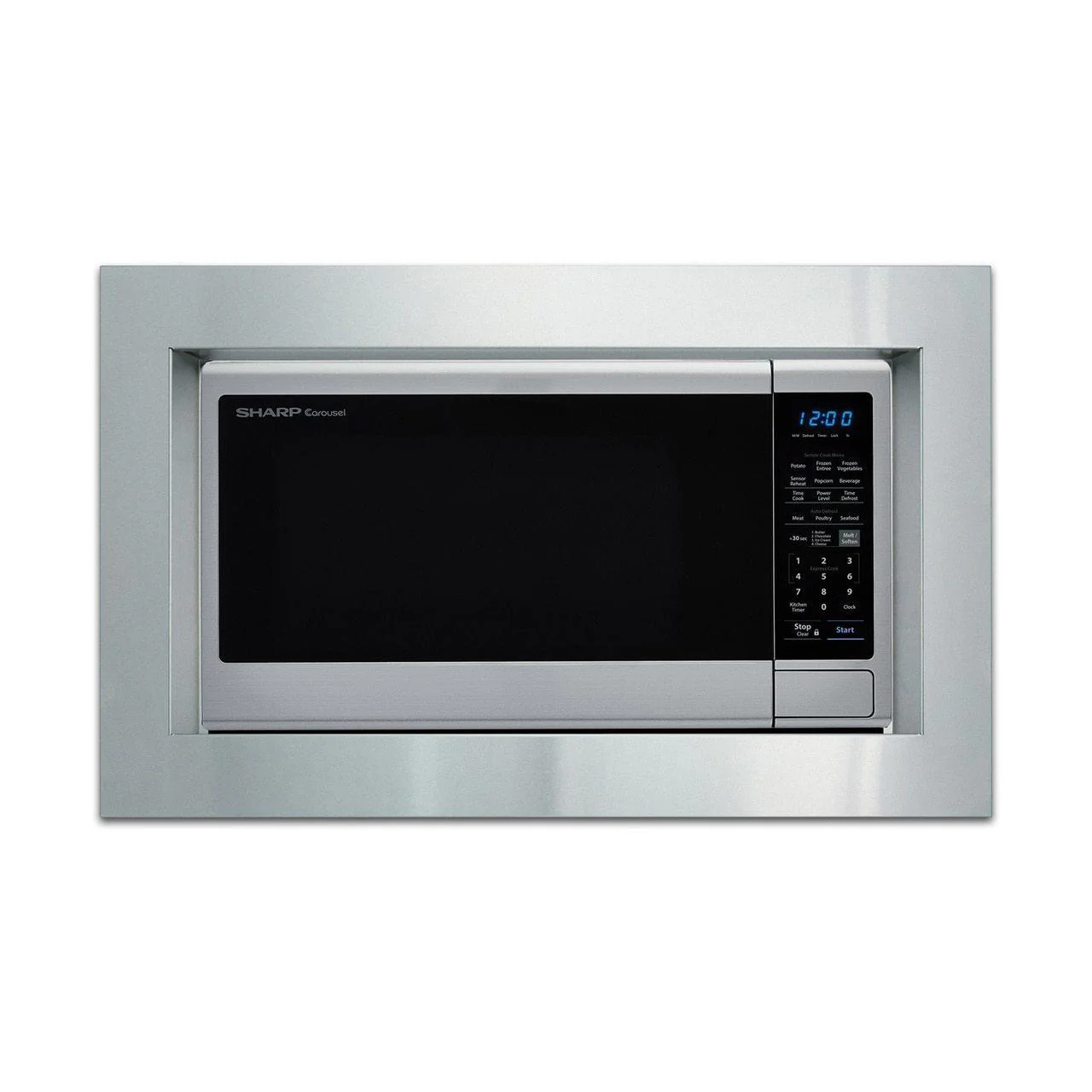 RK49S30F Sharp 30 in. Built-in Microwave Oven Trim Kit - Image 2