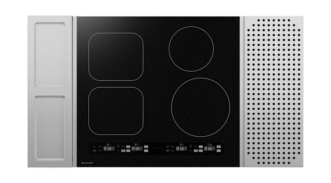 SCH2443GB Sharp 24 in. Induction Cooktop with Side Accessories - Image 5