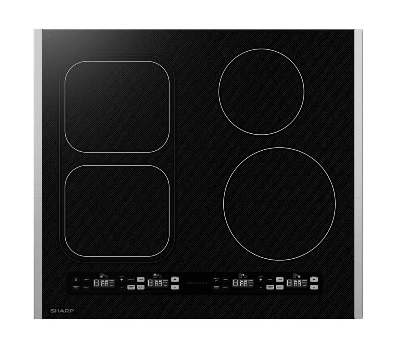 SCH2443GB Sharp 24 in. Induction Cooktop with Side Accessories - Image 7
