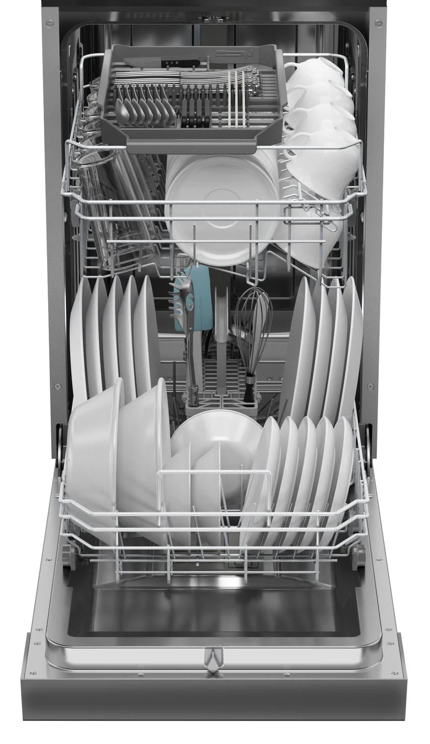 Sharp SDW4523MS 18 in. Stainless Steel 47 dB Dishwasher - Image 2