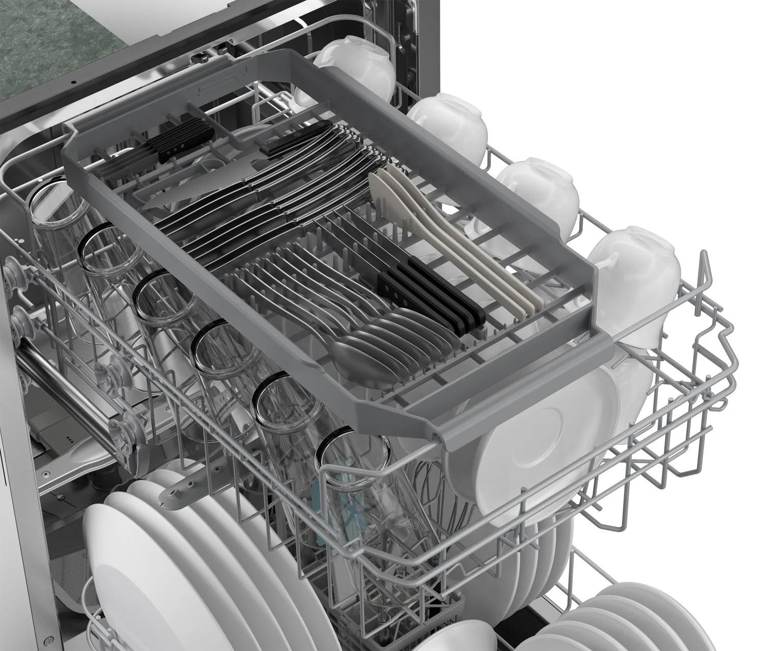 Sharp SDW4523MS 18 in. Stainless Steel 47 dB Dishwasher - Image 4