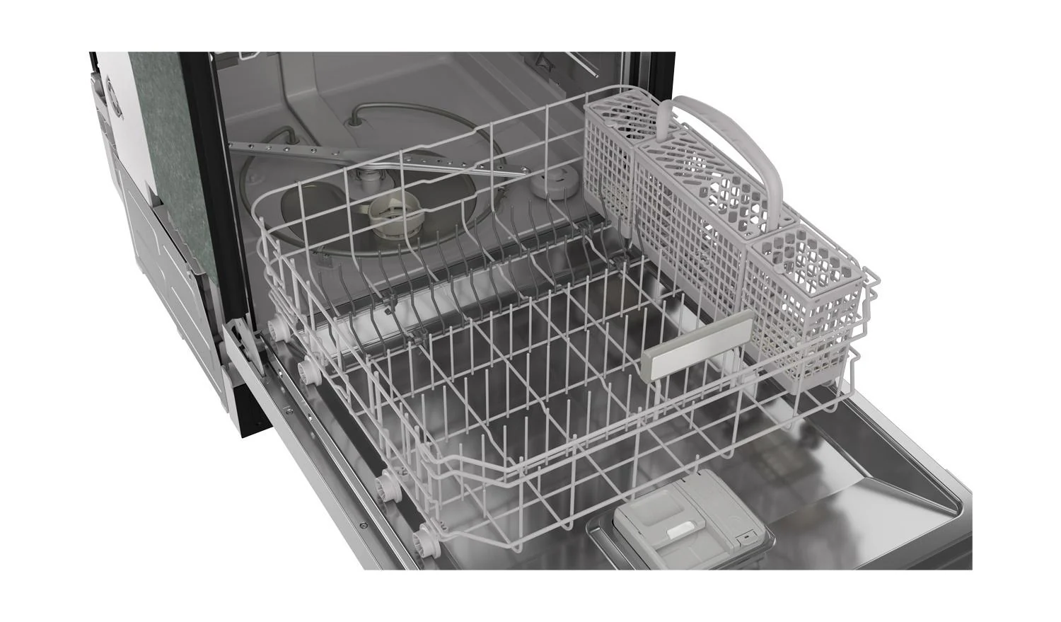 Sharp SDW6506JS 24 in. Slide-In Stainless Steel Hybrid 49 dB Dishwasher - Image 6