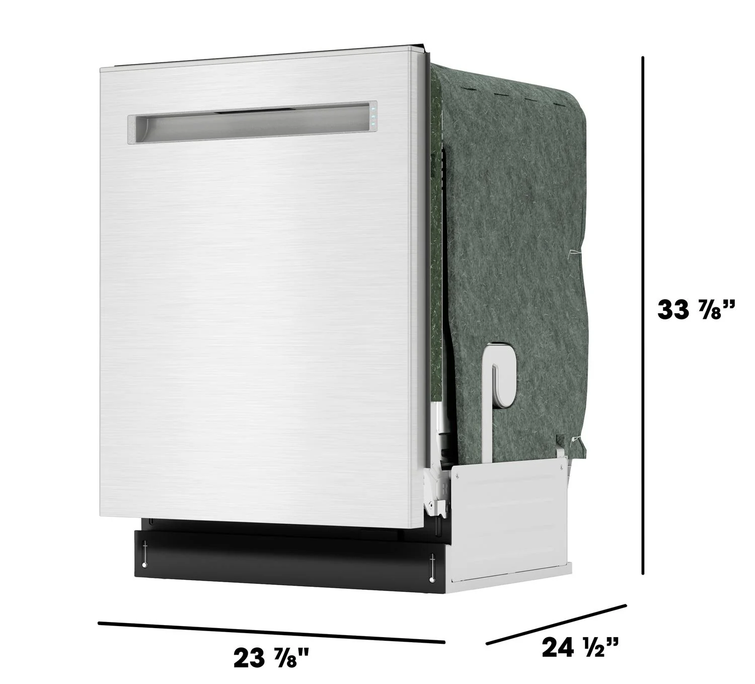 SDW6726MS Sharp 24 in. Stainless Steel 47dB Dishwasher - Image 8