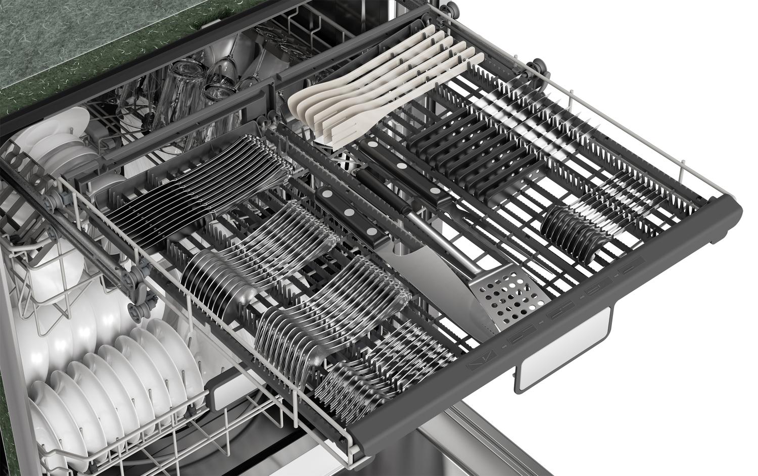 SDW6736MS Sharp 24 in. Stainless Steel 47dB Dishwasher - Image 11