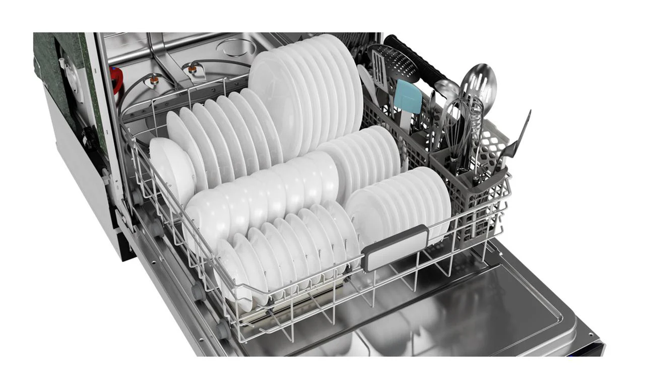 Sharp SDW6757ES 24 in. Slide-In Stainless Steel 45 dB Dishwasher - Image 12