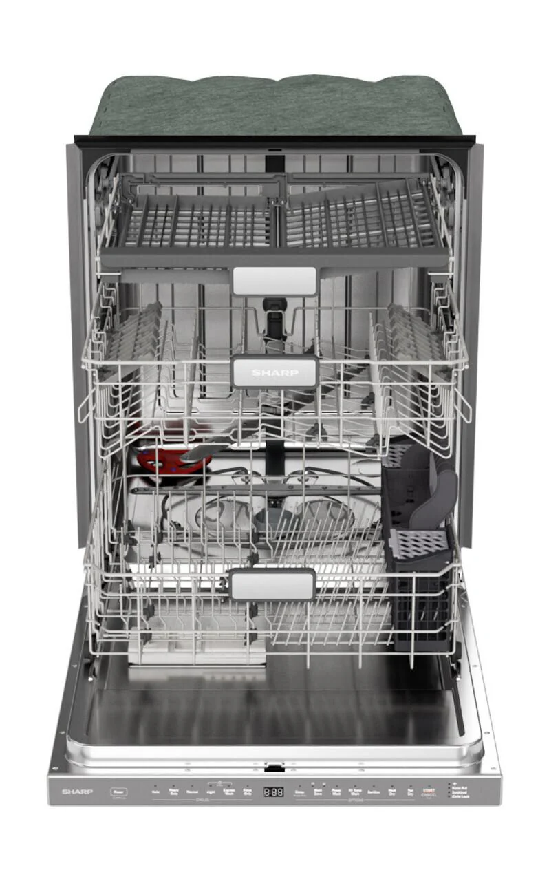 Sharp SDW6767HS 24 in. Slide-In Smart 45 dB Dishwasher - Image 5