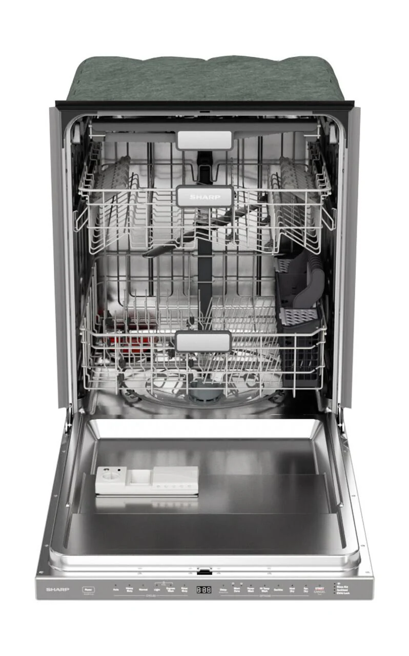Sharp SDW6767HS 24 in. Slide-In Smart 45 dB Dishwasher - Image 6